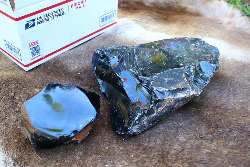 Black Obsidian Nodules