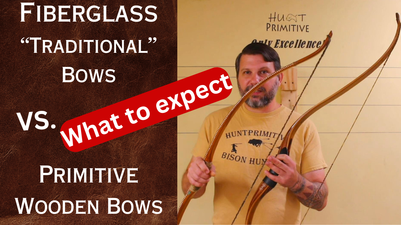 Fiberglass “Traditional” bows