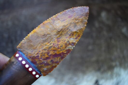 Jasper & Walnut Knife