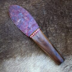 Agate & Walnut Knife