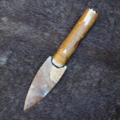 Brown Chert Finishing Knife