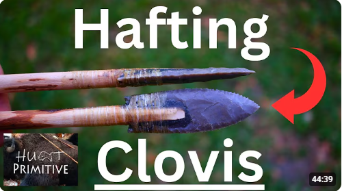 hafting clovis