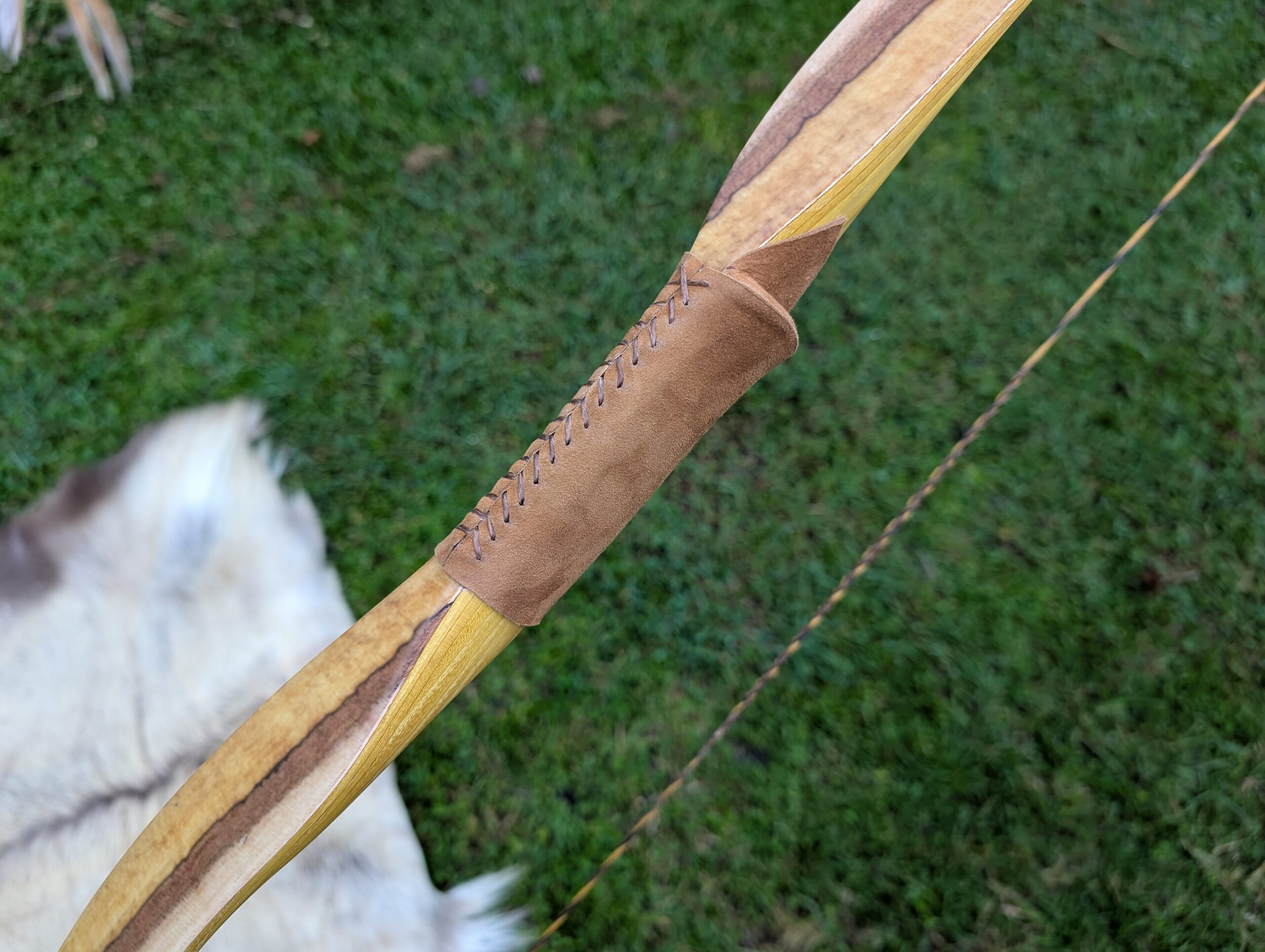 HT Primitive 52# @ 28" Spalted Maple backed Osage