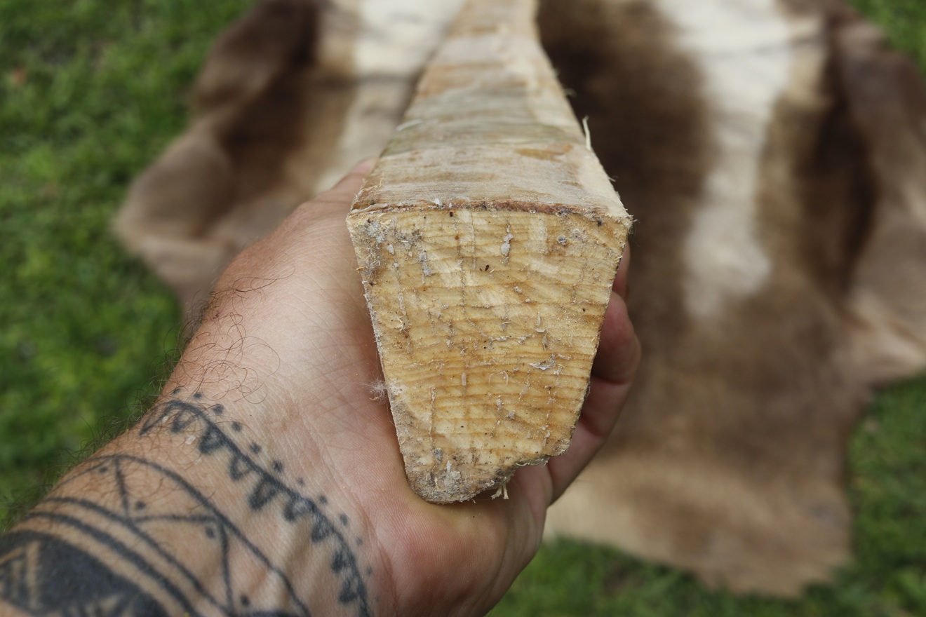#13 Hickory Stave 72" long